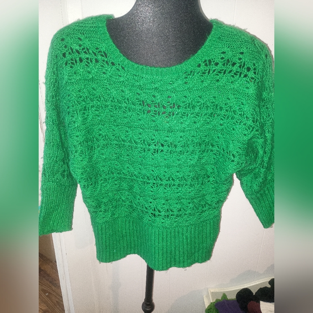 Cato Vibrant Green Women's Sweater